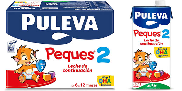 Pack de leche de continuación Puleva Peques 2 de 1 litro