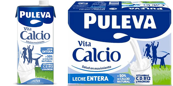 Chollo Pack de leche entera Puleva Vita Calcio