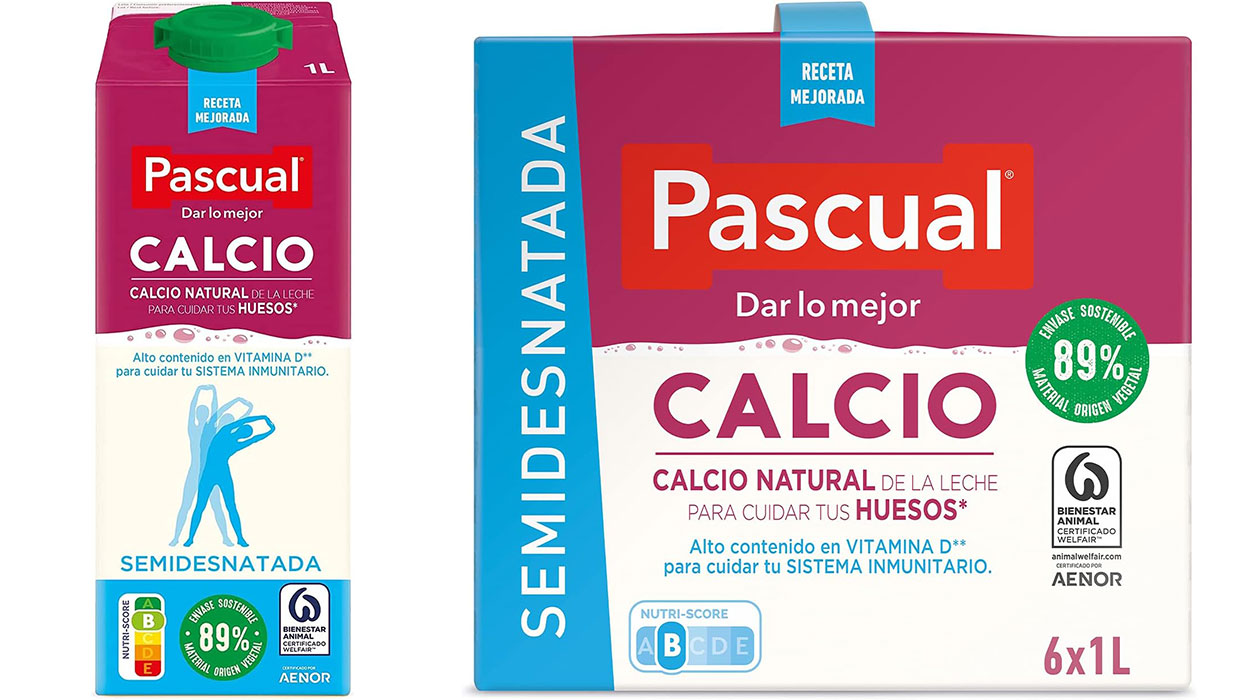 Chollo Pack x6 Leche Pascual Semidesnatada Calcio 