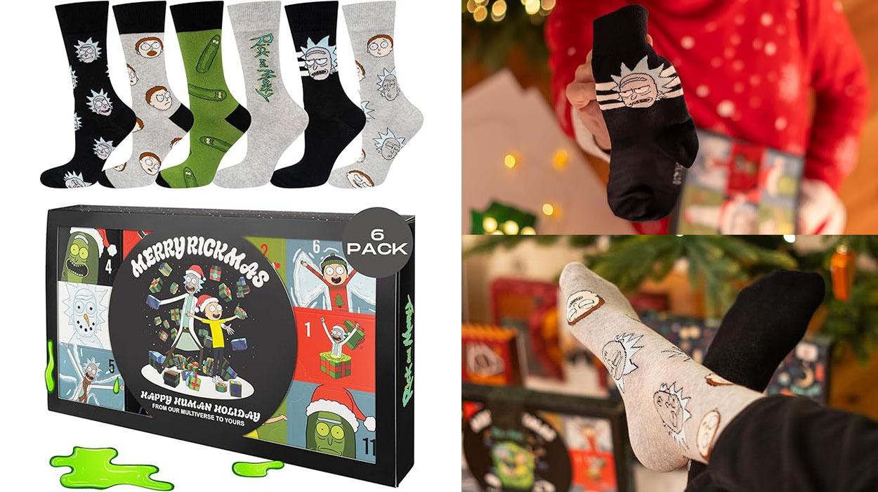 Chollo Pack de 6 pares de calcetines de Rick and Morty 