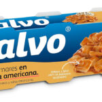 Chollo Pack de 9 latas de Calamares en Salsa Americana Calvo