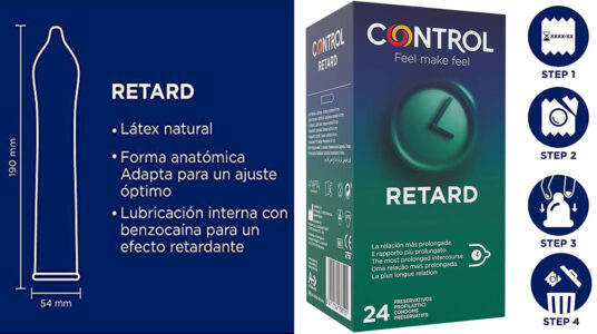 Chollo Pack ahorro de 24 preservativos Control Retard
