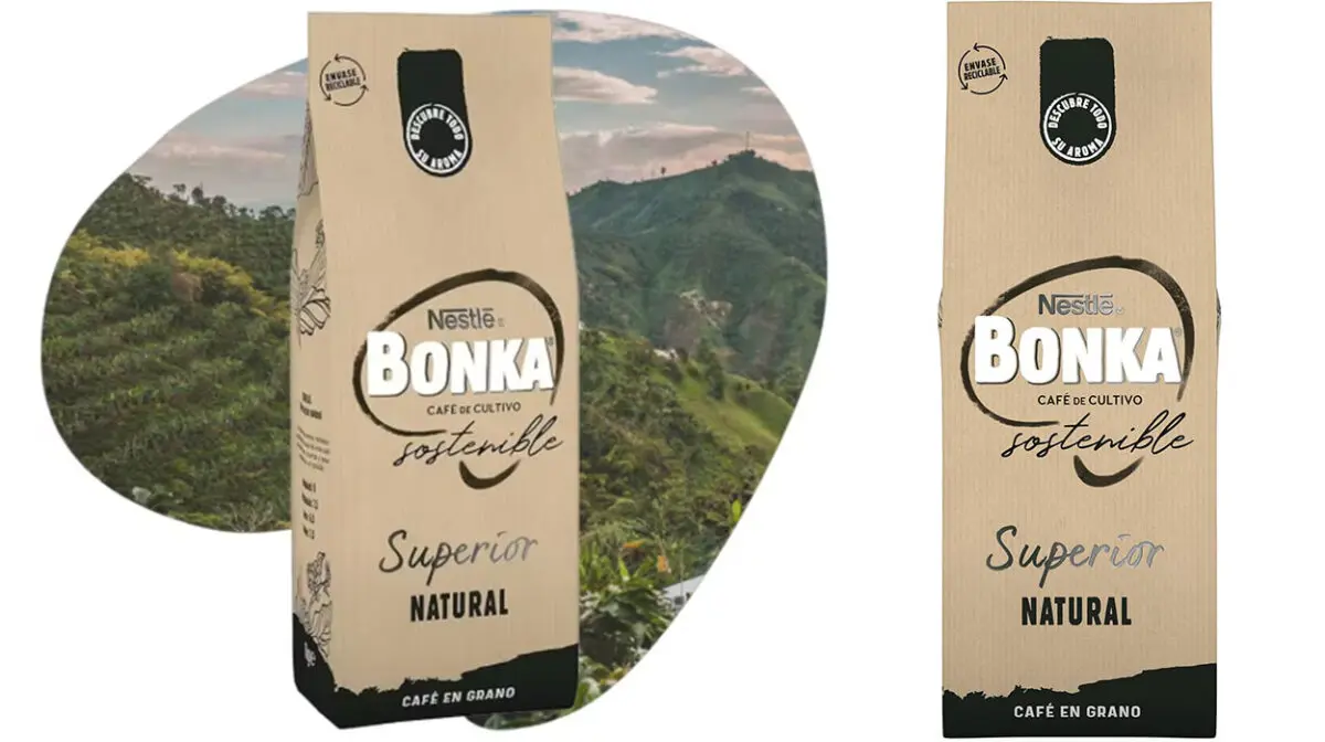 Café en grano Bonka Superior Natural de 1 kg