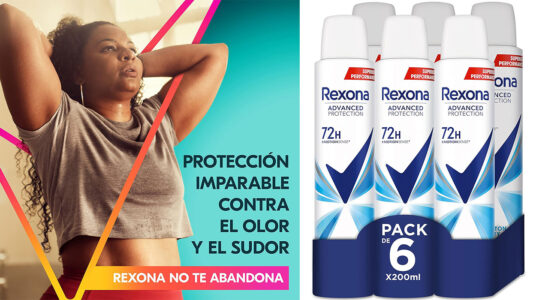 Desodorante Rexona Advance Protection Cotton Dry 72 h para mujer