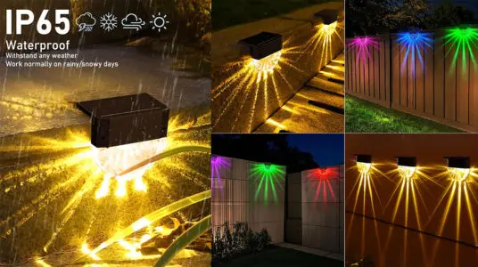 Chollo Pack FIFlying de 6 luces solares LED para exterior