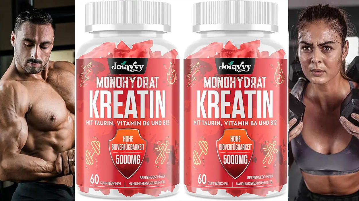 Chollo Pack Joiavvy de 120 gominolas de creatina monohidrato 5000 mg 