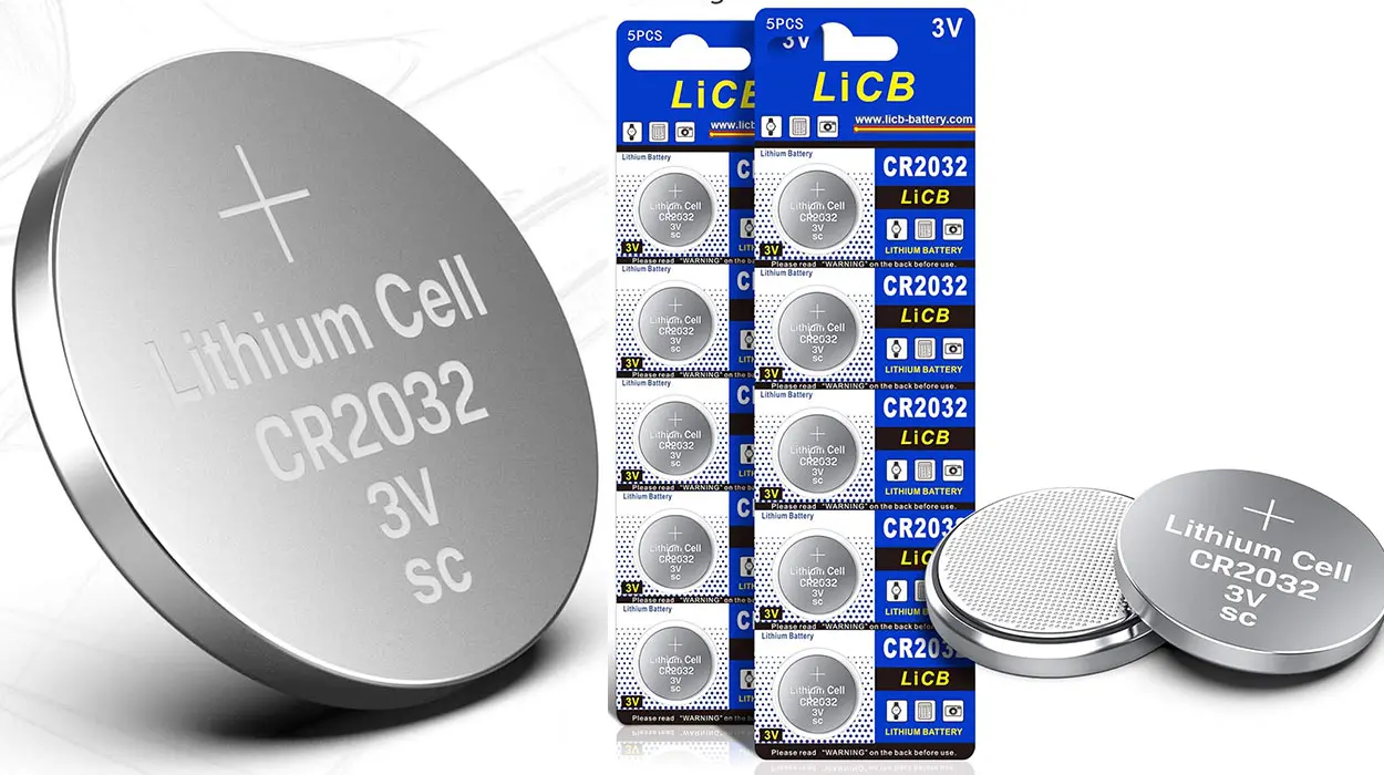 Chollo Pack LiCB de 10 pilas de botón CR2032 