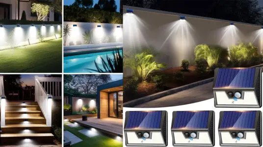 Chollo Pack Nipify de 4 luces solares LED de exterior