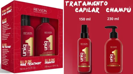 Chollo Pack Revlon UniqOne con tratamiento capilar y champú