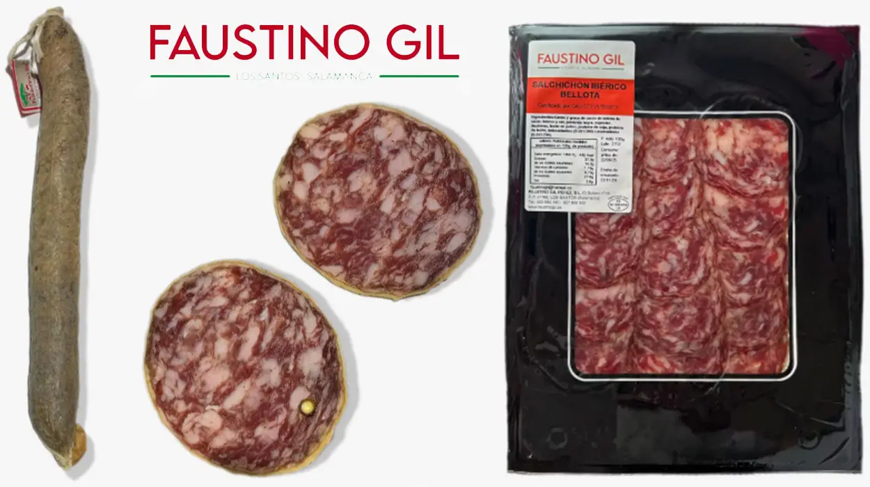 Chollo Pack de Salchichón Ibérico de Bellota de Faustino Gil
