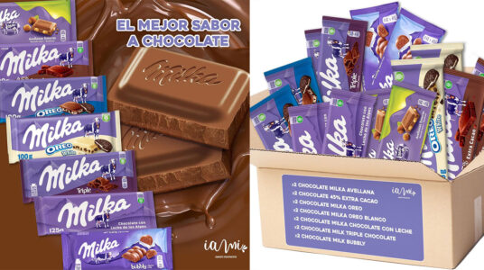 Chollo Pack surtido de 14 tabletas de Chocolate Milka de 100 g