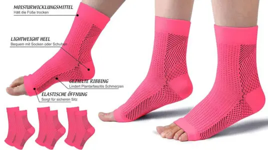 Pack TOMILIOLD de 4 pares de calcetines de compresión unisex