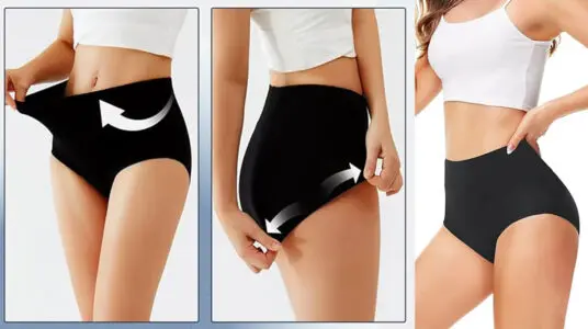 Chollo Pack TUUHAW de 5 braguitas culotte de talle alto para mujer