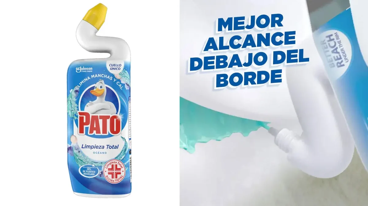 Pack x3 Pato WC Acción Total Océano para inodoro