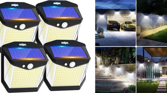 Chollo Pack x4 Lámparas LED solares Vanranger para exterior por sólo 15,99€ con este cupón descuento