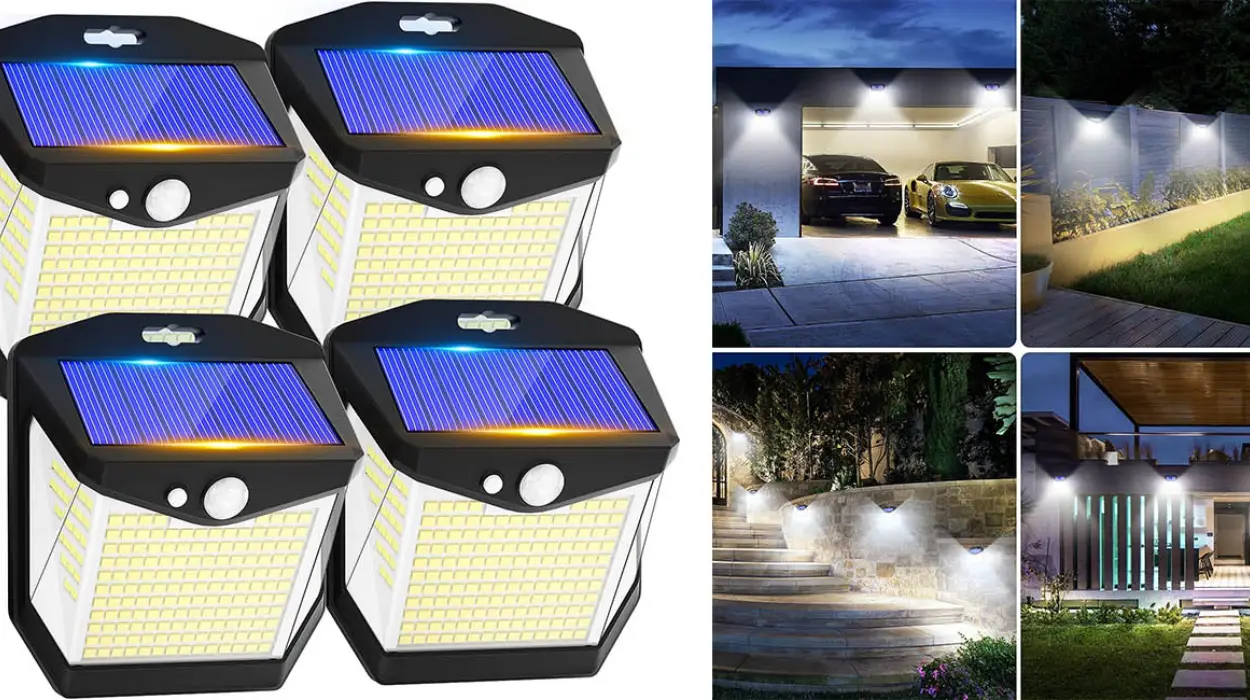 Pack x4 Luces LED solares Vanranger para exterior