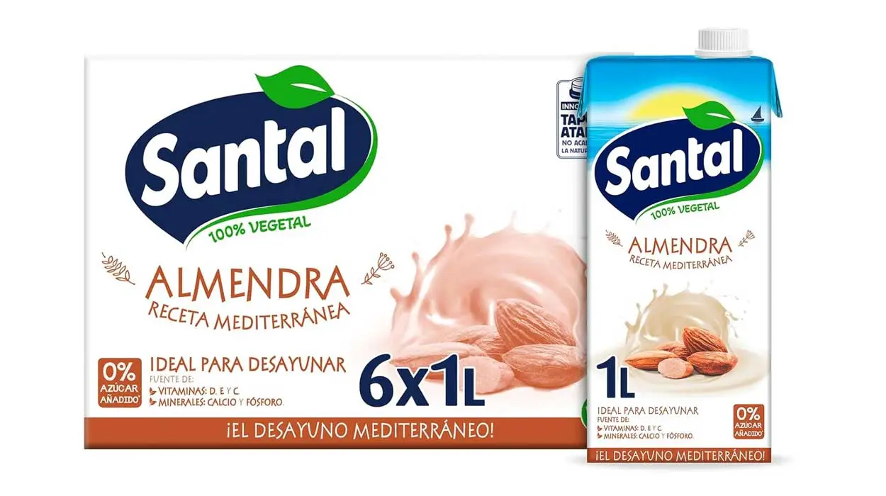 Bebida vegetal Santal Almendra barata