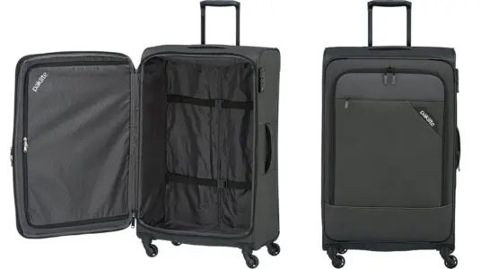 Chollo Maleta de viaje Paklite con 4 ruedas y 115 litros