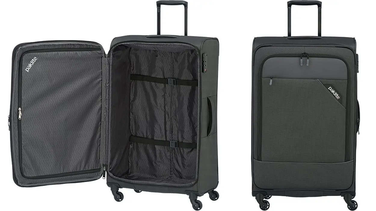 Chollo Maleta de viaje Paklite con 4 ruedas y 115 litros