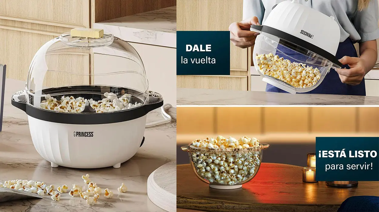Chollo Máquina de palomitas Princess de 4,5 litros
