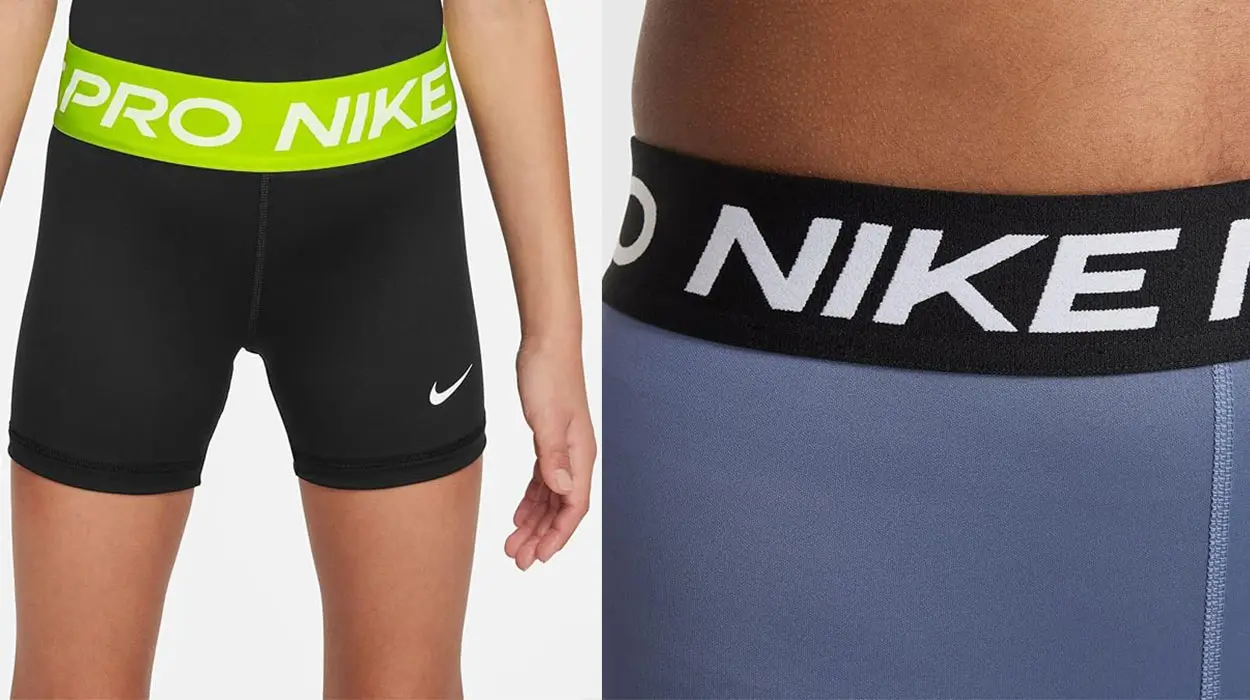 Pantalón corto Nike Pro para niña barato