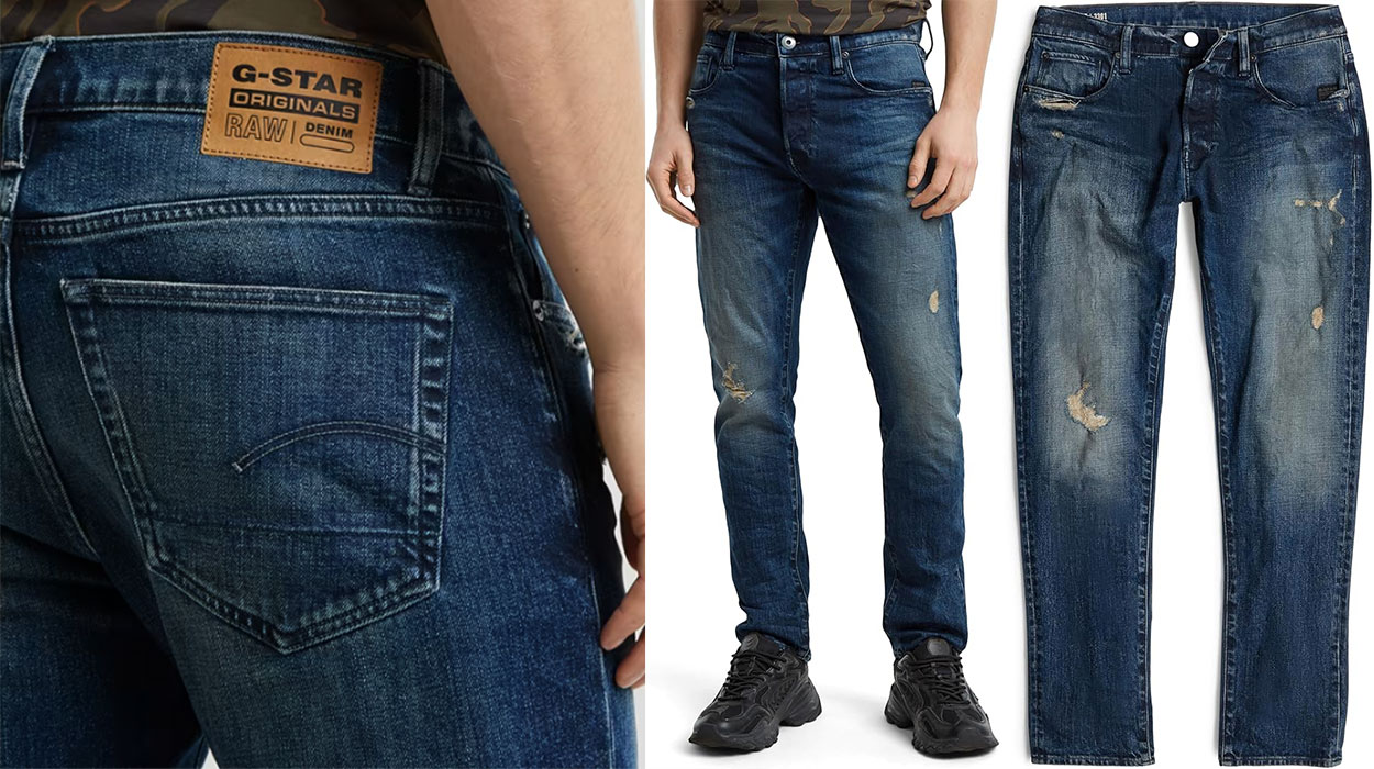Chollo Jeans G-Star 3301 Slim para hombre