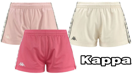 Pantalones cortos deportivos Kappa para mujer