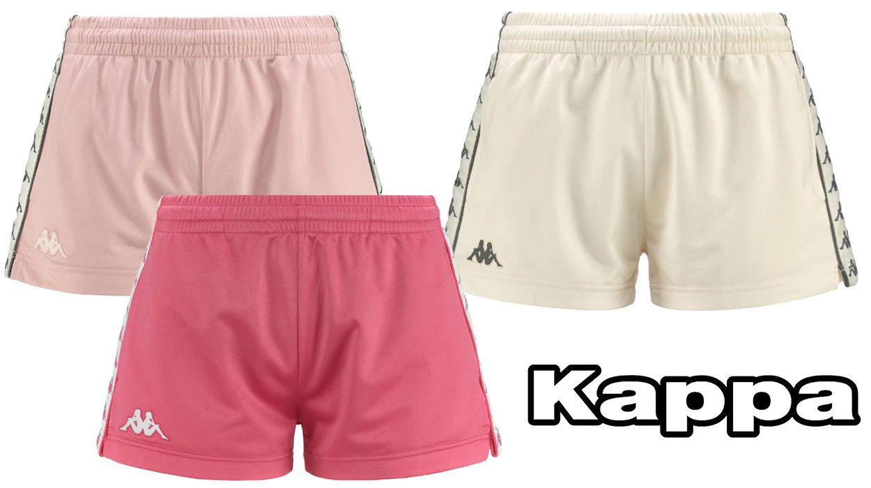 Pantalones cortos deportivos Kappa para mujer 