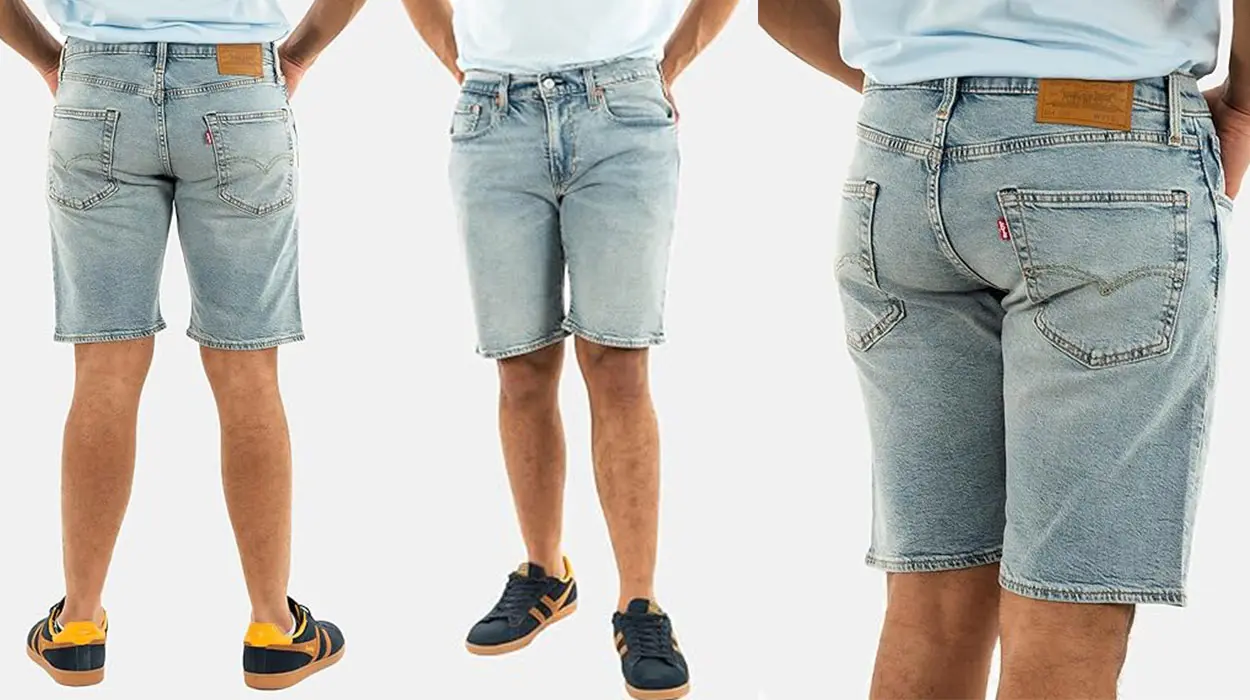 Chollo Pantalones cortos vaqueros Levi's 405 para hombre