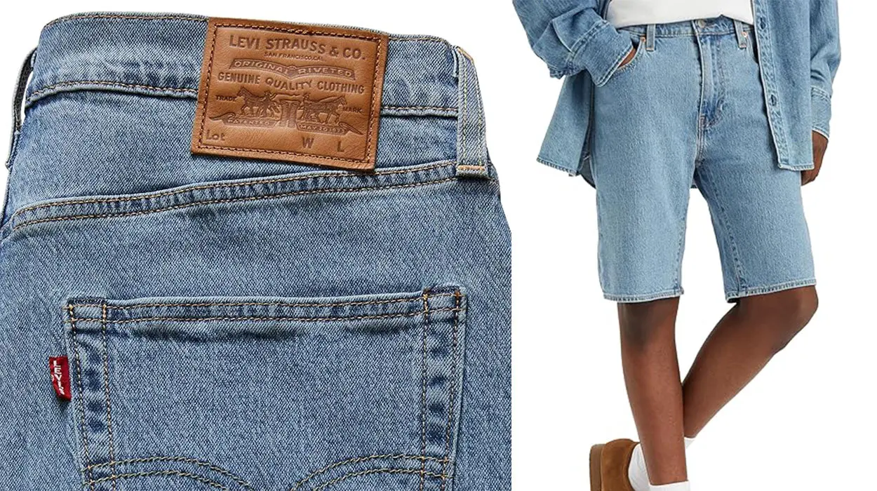 Chollo Pantalones cortos vaqueros Levi's 405 Standard para hombre