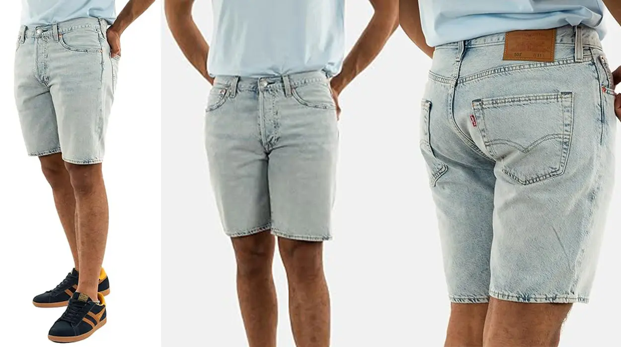 Pantalones cortos Vaqueros Levi's 501 Original para hombre en oferta