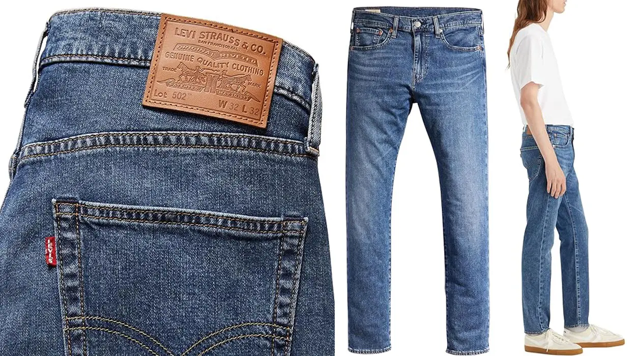 Chollo Pantalones vaqueros Levi's 502 Taper Free to be Cool para hombre