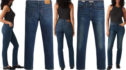 Chollo Vaqueros Levi's 724 High Rise Straight para mujer