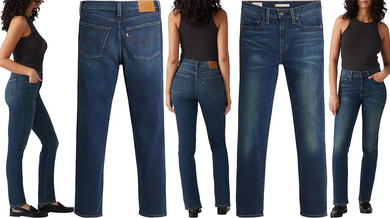 Chollo Vaqueros Levi's 724 High Rise Straight para mujer