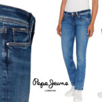 Chollo Pantalones vaqueros Pepe Jeans Single Button Slim Low Waist para mujer