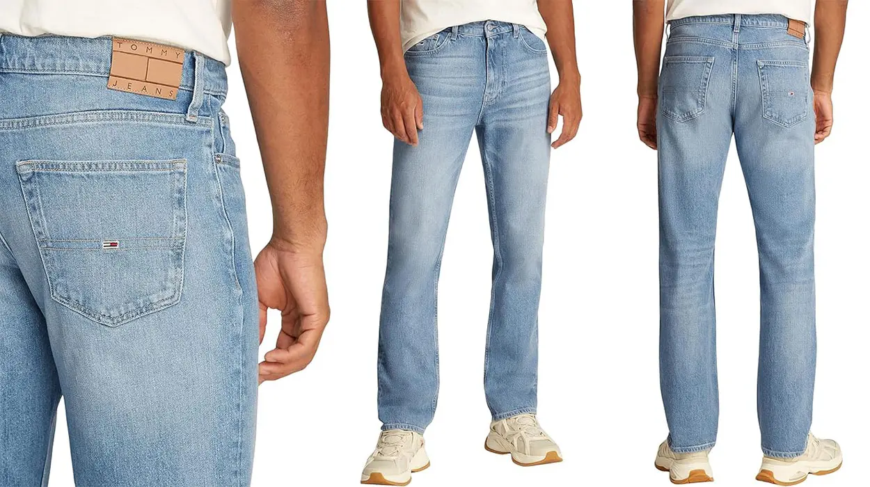 Chollo Pantalones vaqueros Tommy Jeans Ryan Regular Straight Fit para hombre