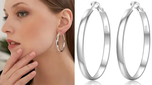 Chollo Pendientes de plata Exgox para mujer