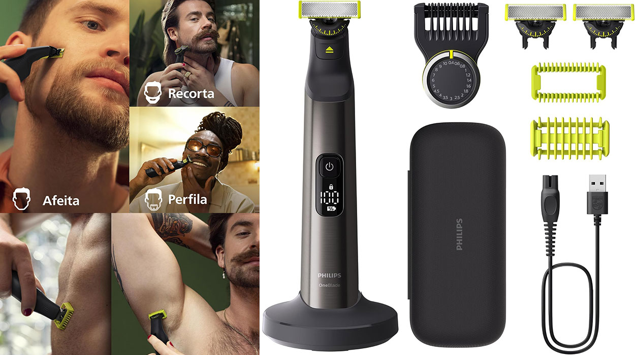 Chollo Afeitadora facial y corporal Philips OneBlade Pro 360 