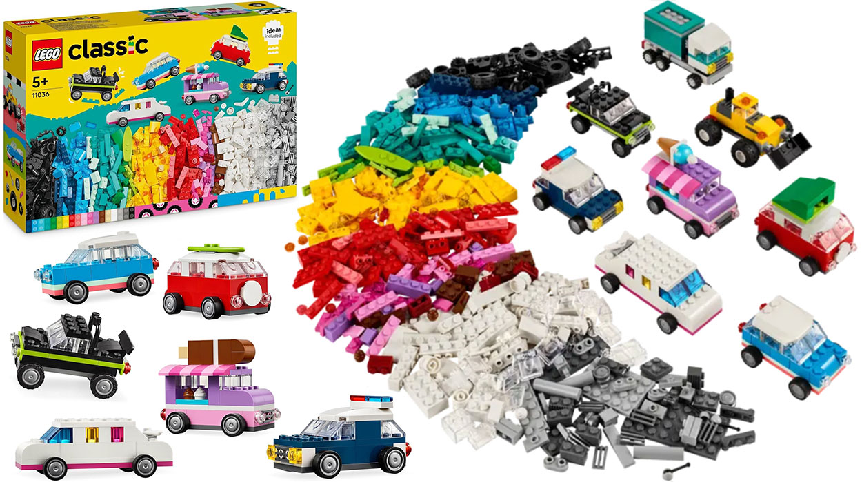 Chollo Set Vehiculos Creativos de LEGO Classic por solo 41 23 con envio gratis 25