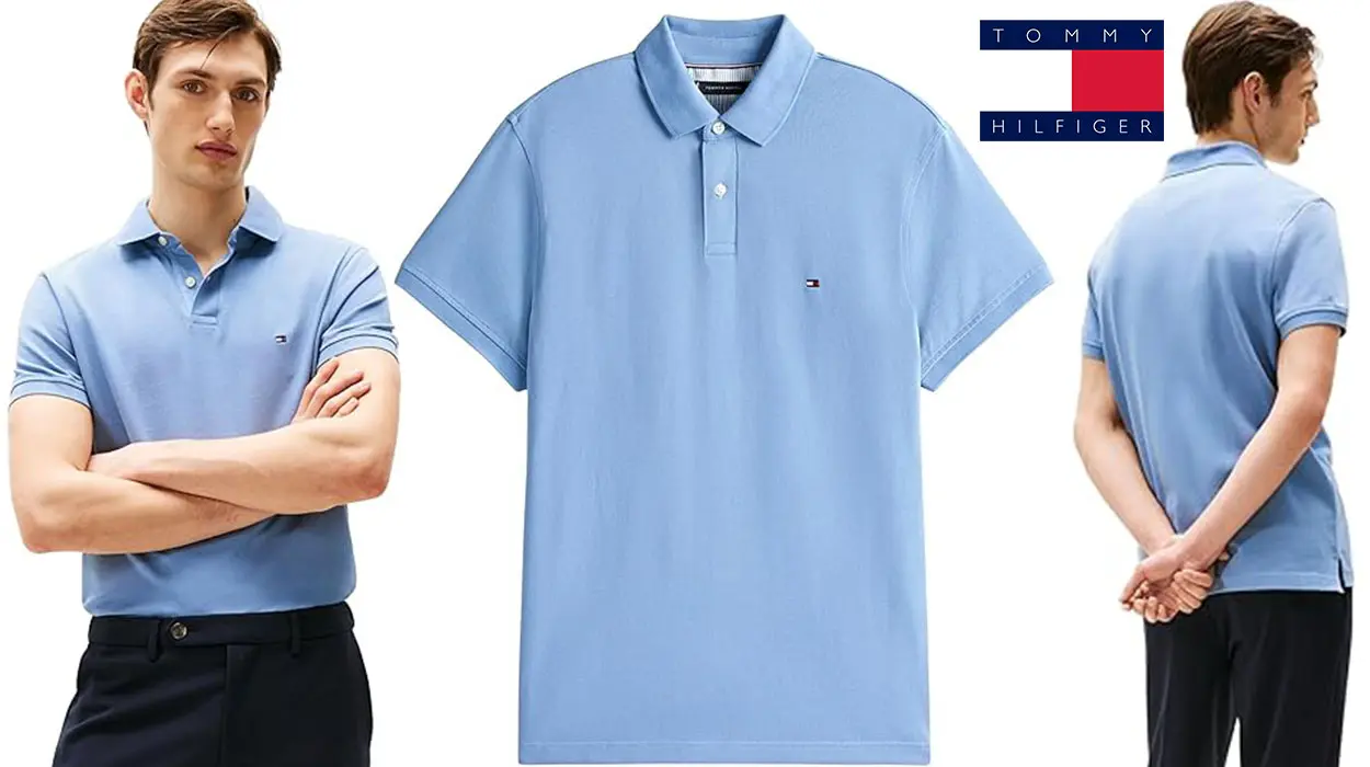 Chollo Polo de manga corta Tommy Hilfiger 1985 para hombre 