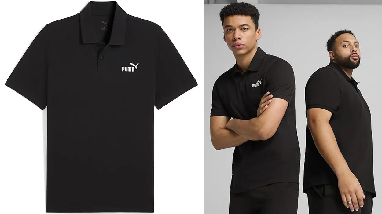 Chollo Polo de piqué Puma Essentials Logo nº 1 para hombre