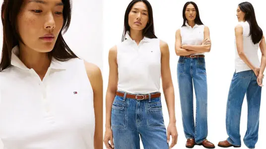 Chollo Polo sin mangas Tommy Hilfiger 1985 para mujer
