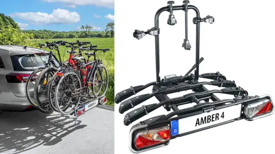 Chollo Portabicicletas EUFAB 11556 Ámbar IV