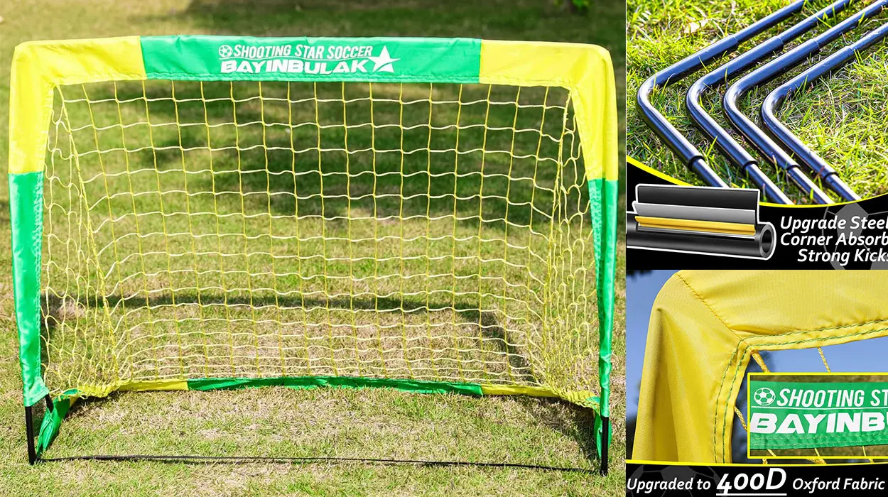Chollo Portería de fútbol Bayinbulak para niños 