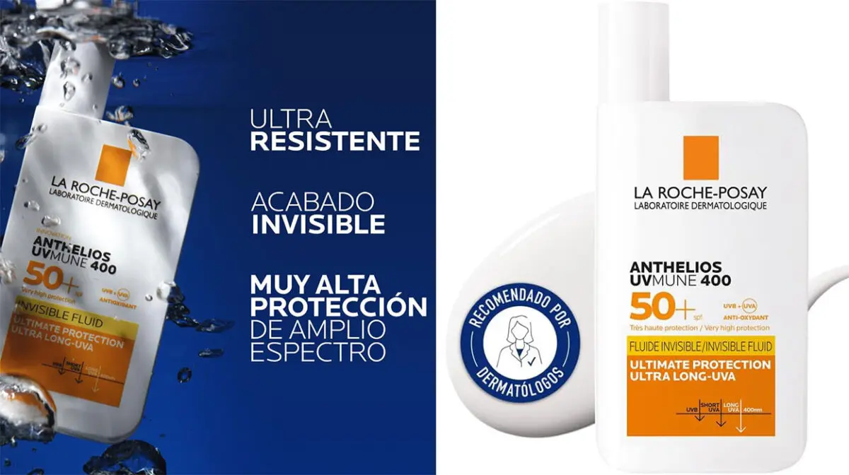 Protector solar La Roche - Posay Anthelios UV-MUNE 400 SPF50+ de 50 ml