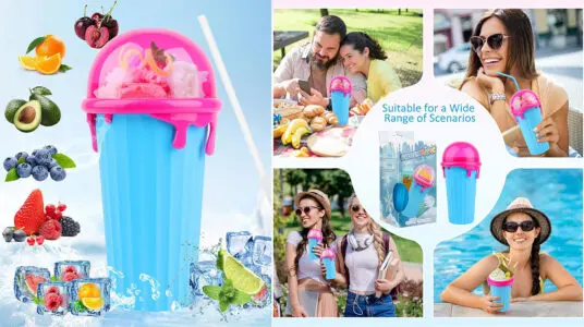 Chollo Recipiente Slushy Maker para granizados y batidos de 500 ml