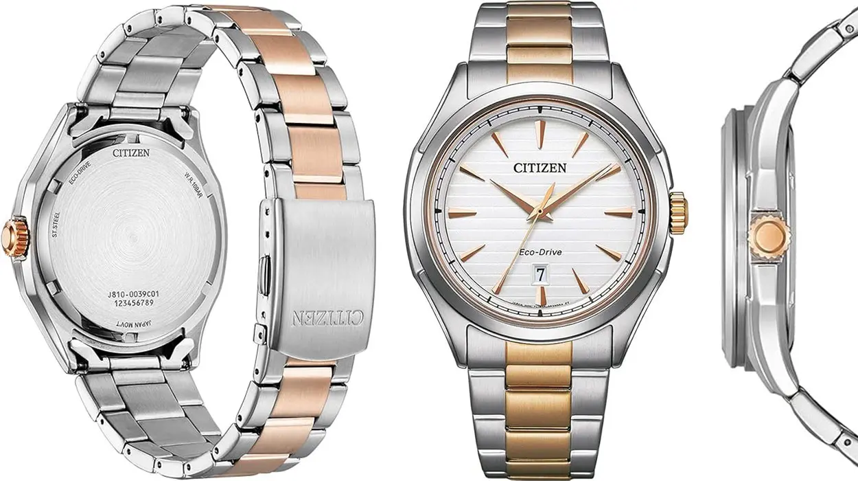 Chollo Reloj de cuarzo Citizen AW1756-89A en acero para hombre