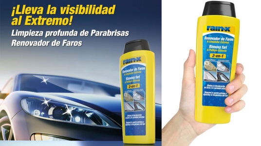 Chollo Restaurador de faros Rain-X para el coche de 325 ml