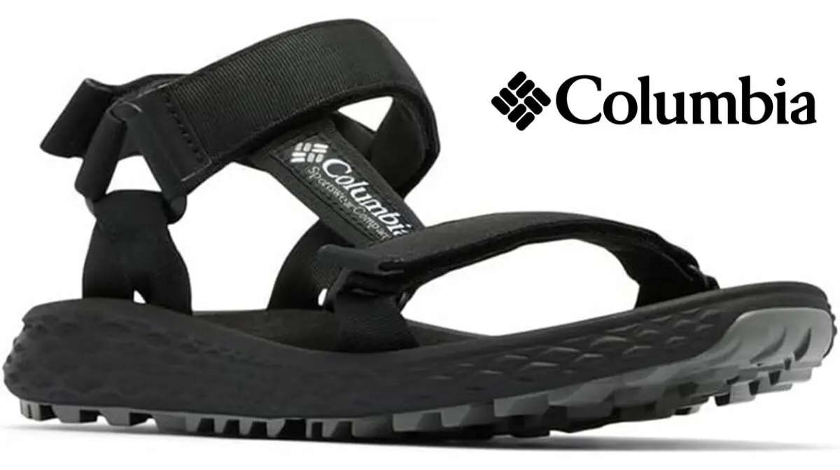 Sandalias Columbia Konos Globetrot negras para hombre