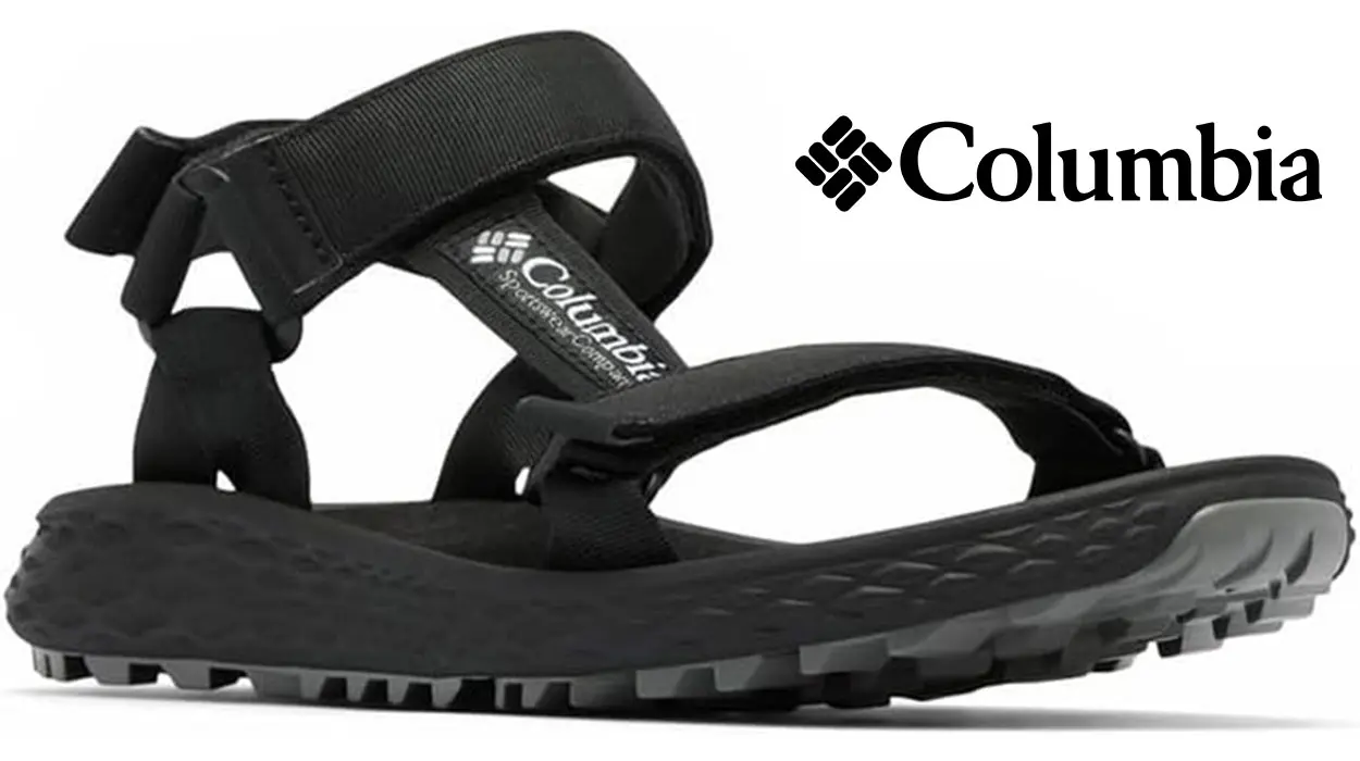 Chollo Sandalias Columbia Konos Globetrot negras para hombre